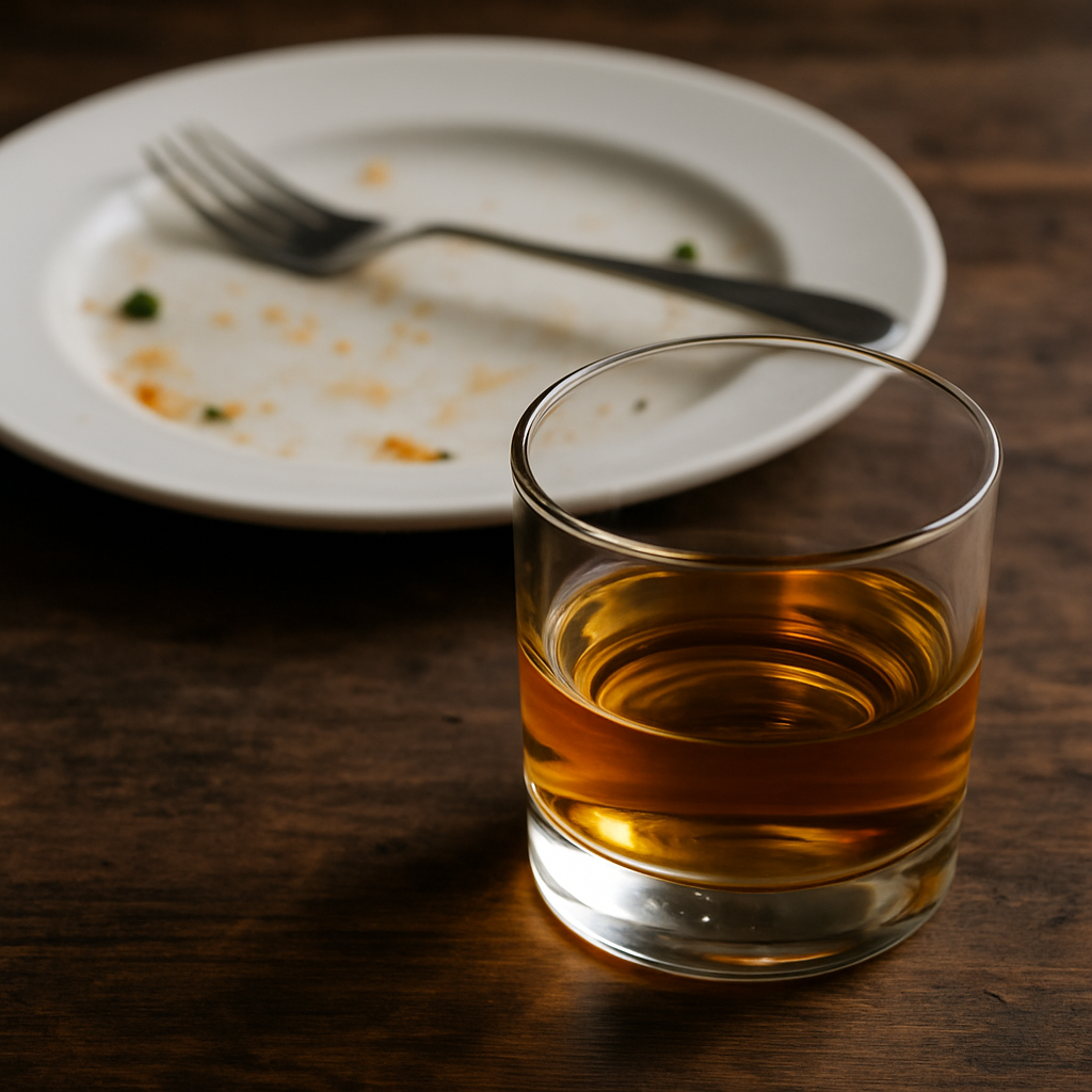 Whisky is a great digestif