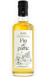 French Single Malt Whisky Bottle - Maison Benjamin Kuentz, Find de Partie