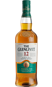 The Glenlivet 12 year old whisky bottle