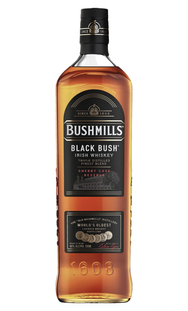 Bushmills Black Bush blended Irish Whiskey