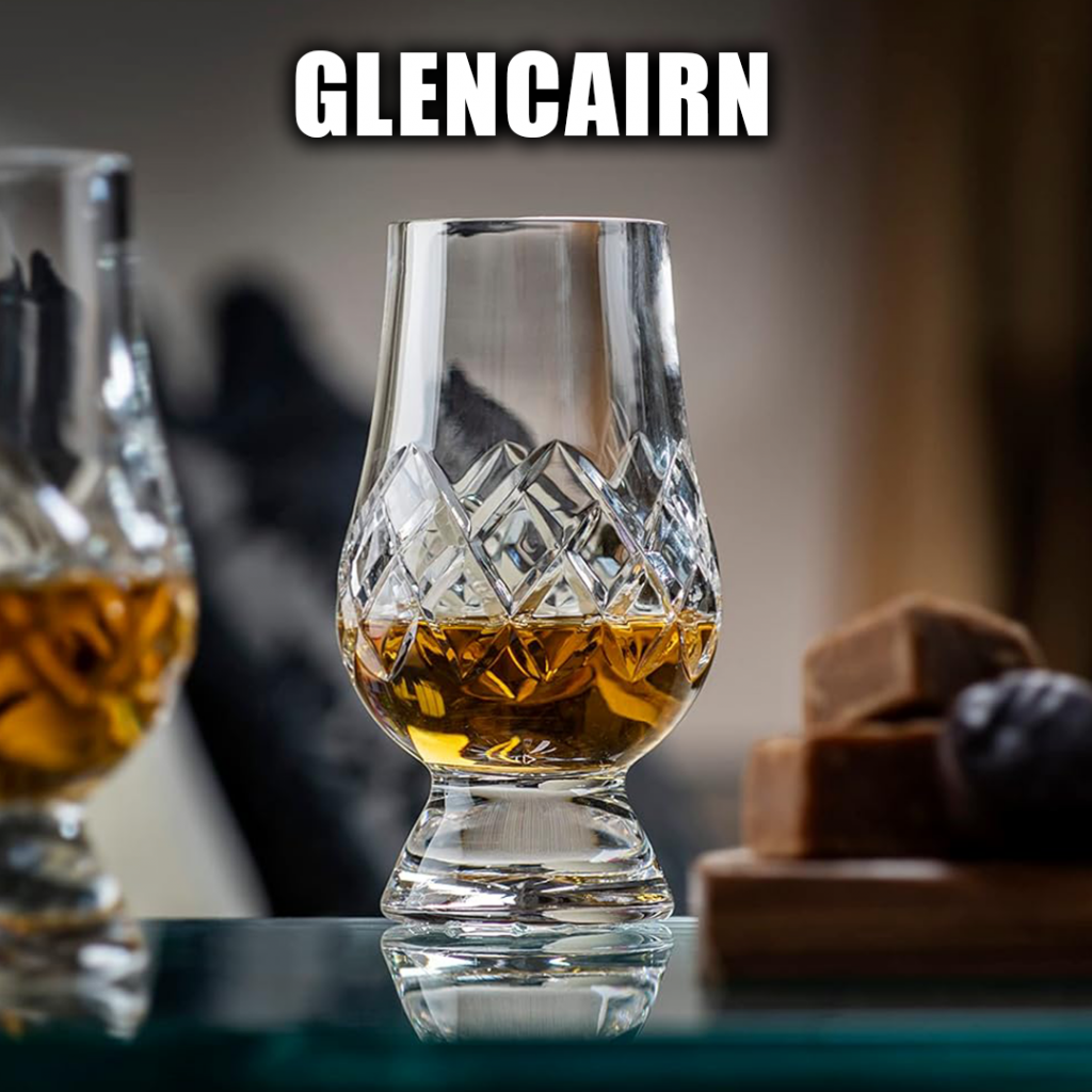 Lead free crystal Glencairn glass