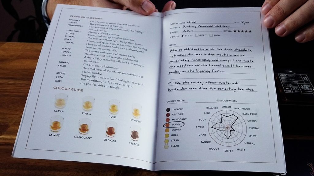 Whisky Tasting Notebook from Liquor Loot